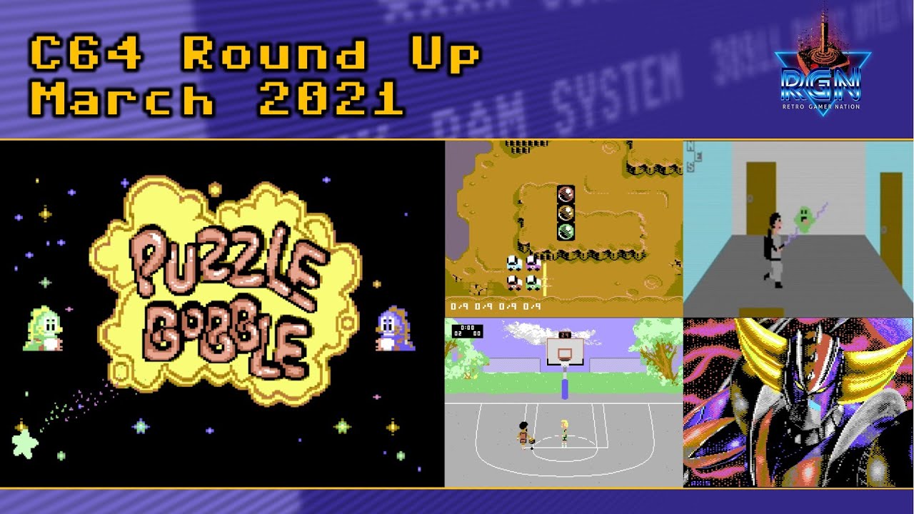 C64 Round Up: March 2021 featuring Puzzle Bobble