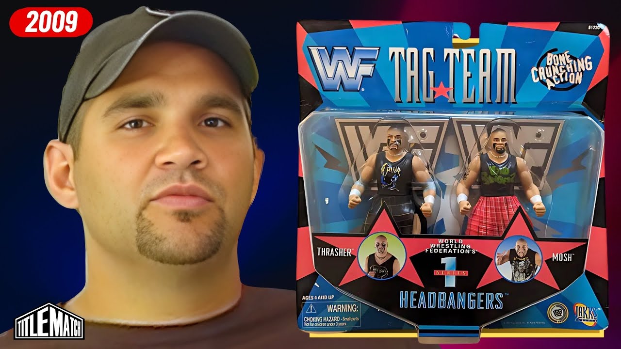 Headbanger Mosh on how WWF paid to make us into Wrestling Figures