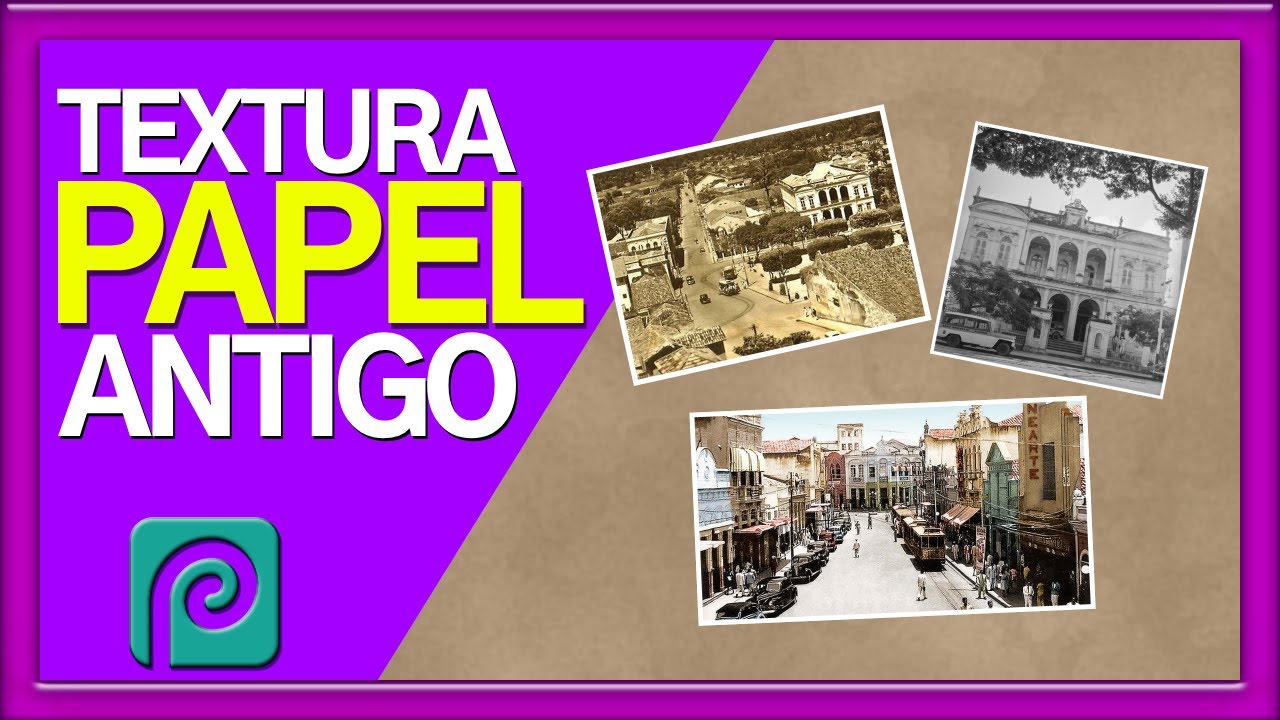 Como Criar Uma Textura de Papel Antigo No Photopea?