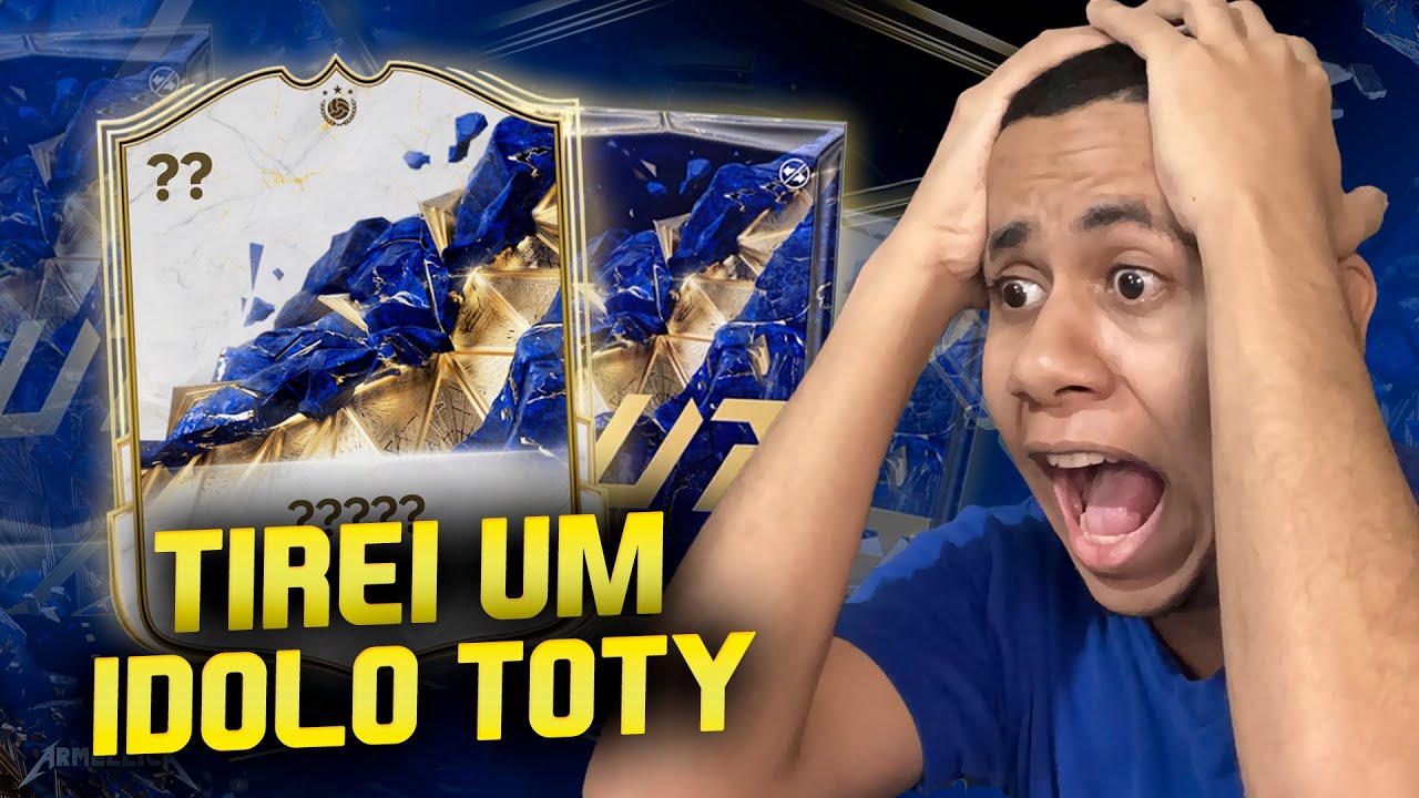 TIREI UM ÍDOLO TOTY NO RUMO AO BRUXO E ELE CHEGOU FAZENDO GOLAÇO | EA FC 25
