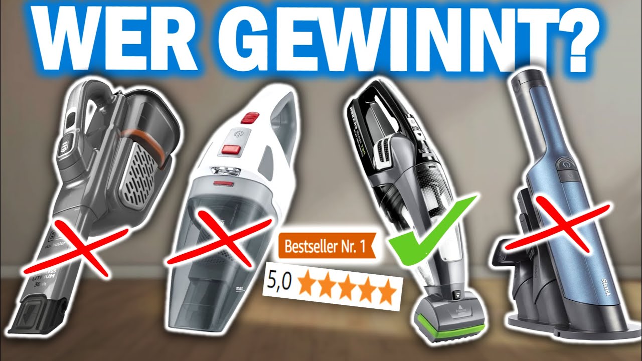 Die Besten HANDSTAUBSAUGER 2026🔥 | Die besten Akku-Handstaubsauger im Vergleich