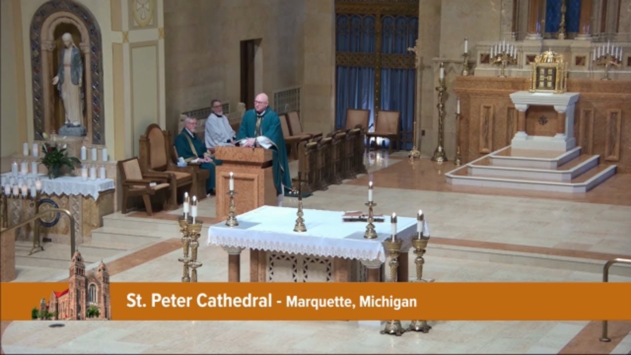 February 8, 2026 - Sunday Mass from St. Peter Cathedral, Marquette, MI