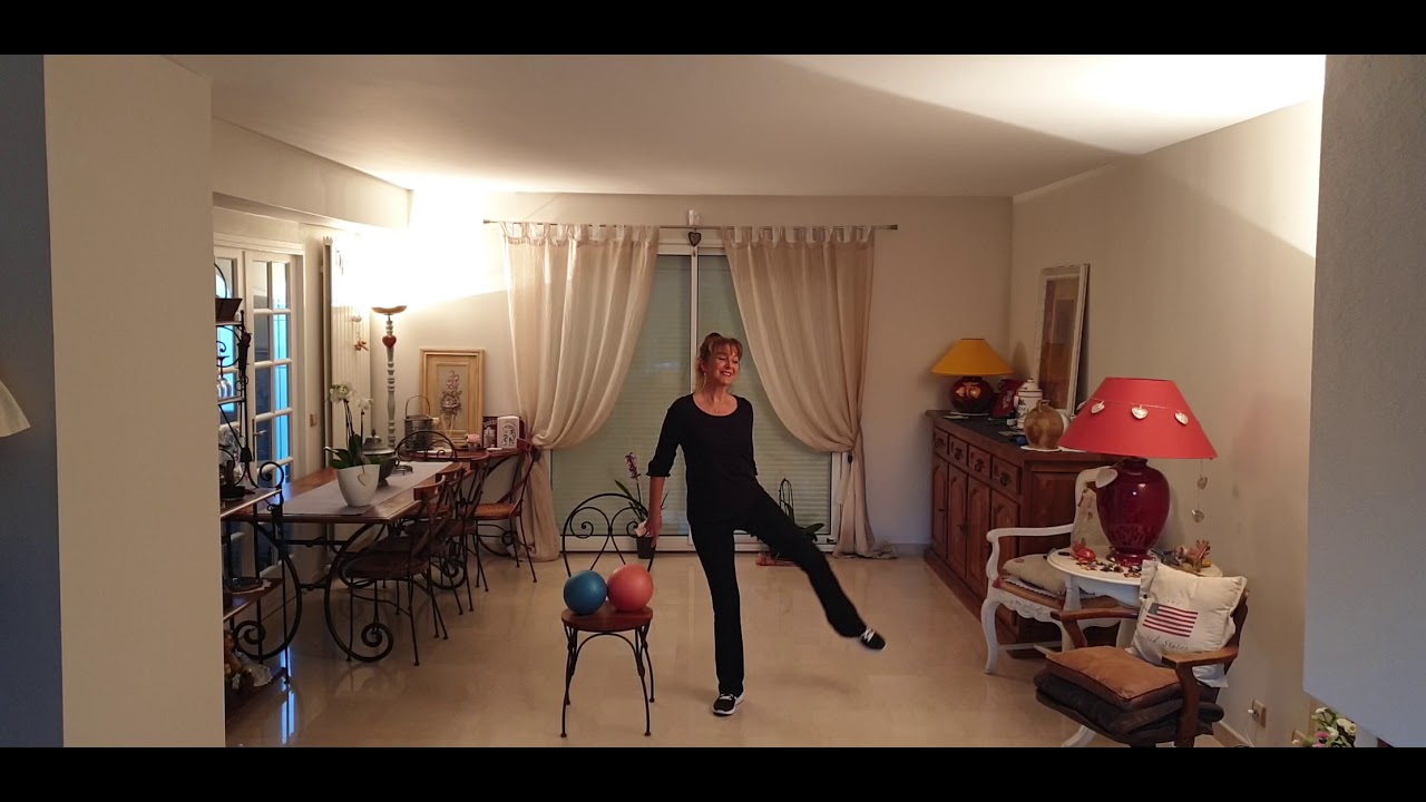 Confin'Gym2   Gym Douce avec ballon - Adela Robak le 25/01/2021