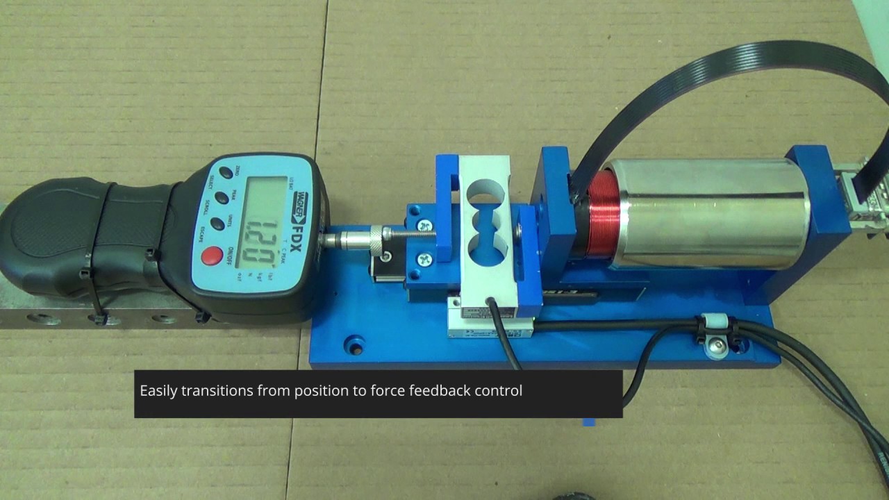 Dual Feedback Voice Coil Positioning Stage (VCS20-020-CR-01-MC-F3K)