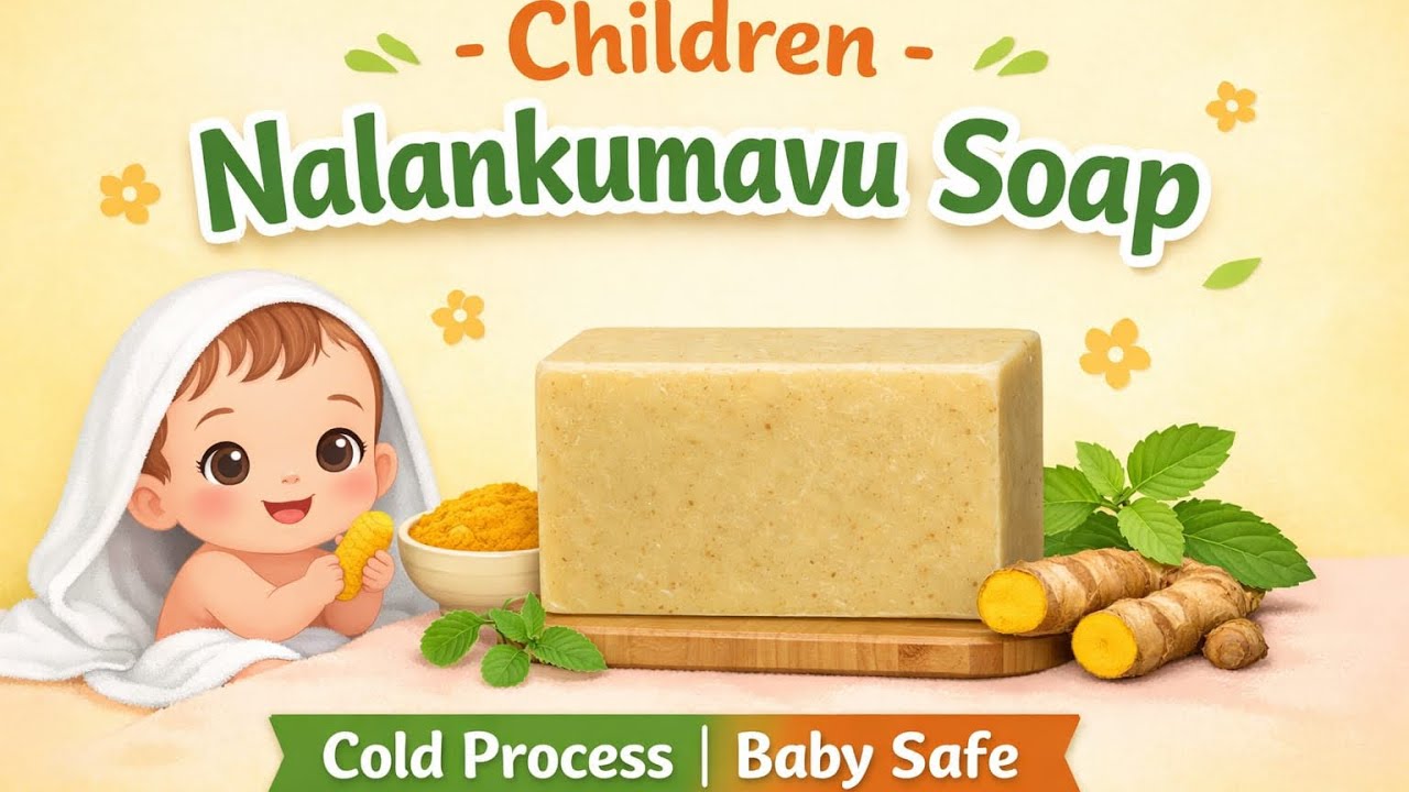Kids Nalankumavu Soap | 100% Natural Cold Process Method