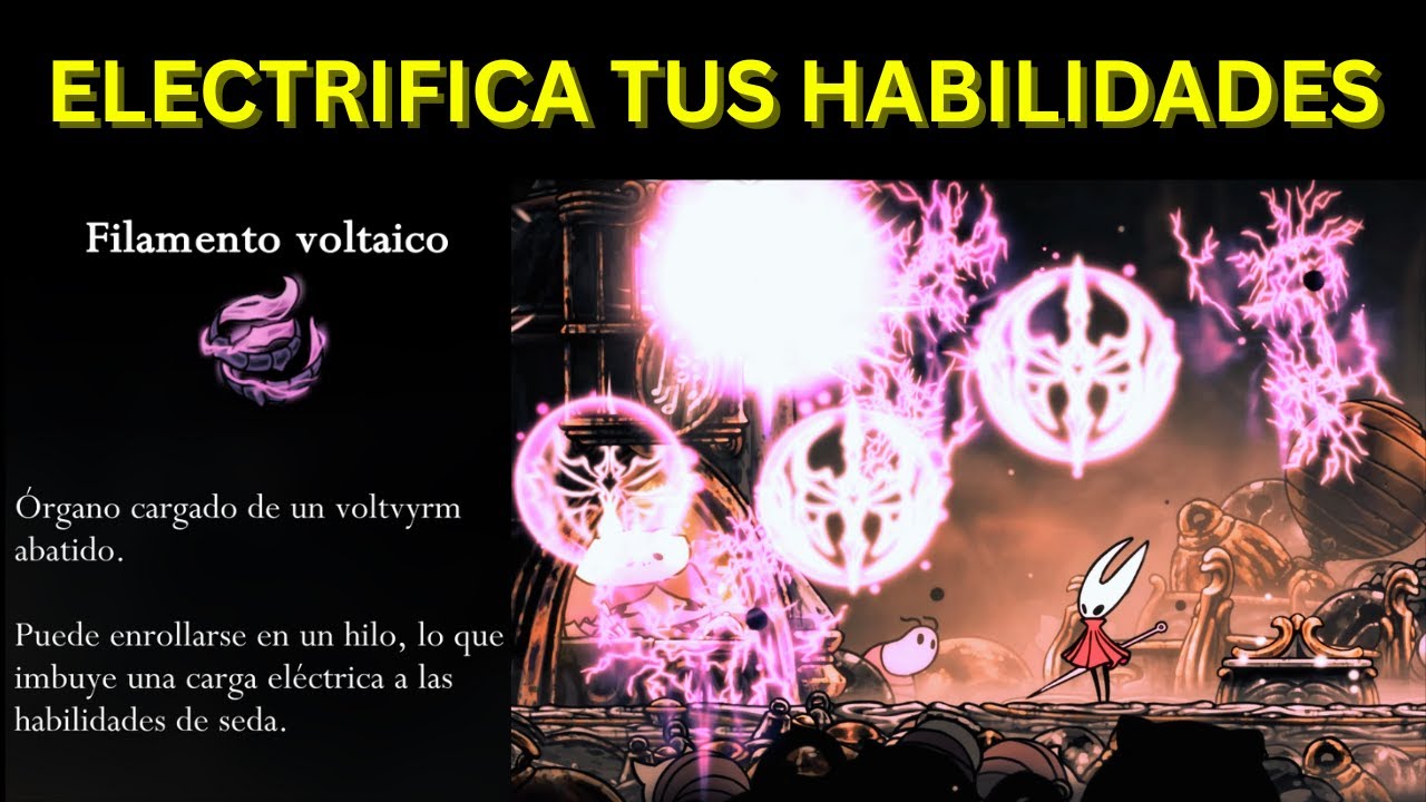 FILAMENTO VOLTAICO Ubicacion Hollow Knight Silksong