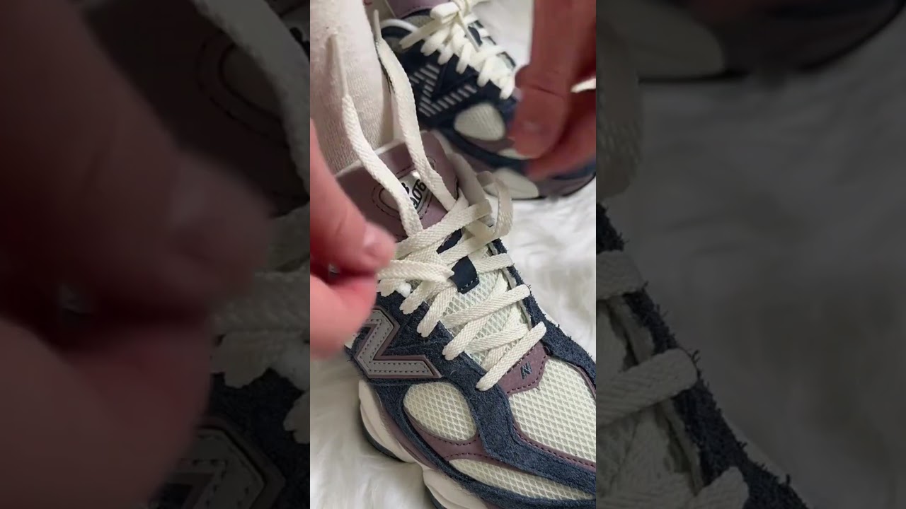 How to Tie New Balance 9060 Laces the Right Way #newbalanceshoes #shoelaces #shoelacetying #shoes
