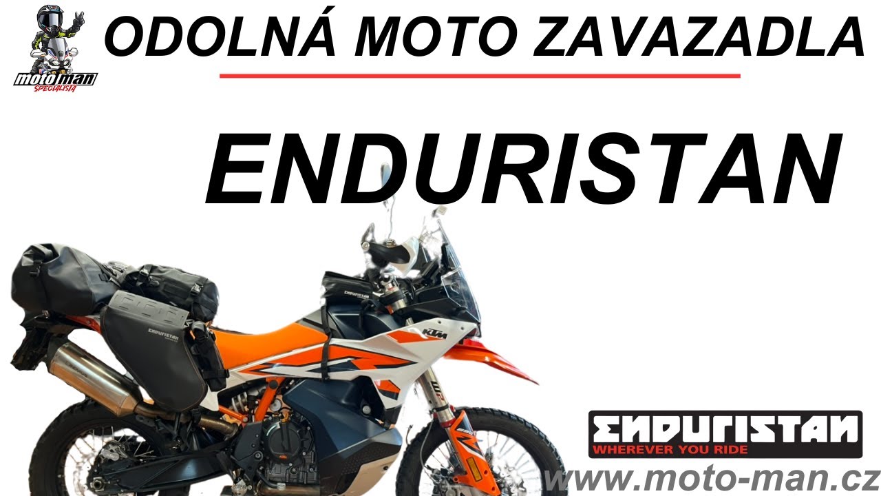 Enduristan – Špičková zavazadla pro dobrodružství na motorce!