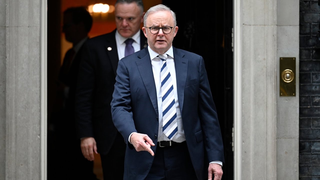 Anthony Albanese speaks at UK Labour Annual Conference
