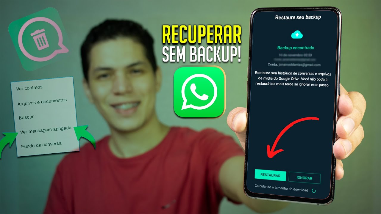 [Novo 2025]Como recuperar conversas do whatsapp que não fiz backup? Samsung/Motorola/Xiaomi/Redmi