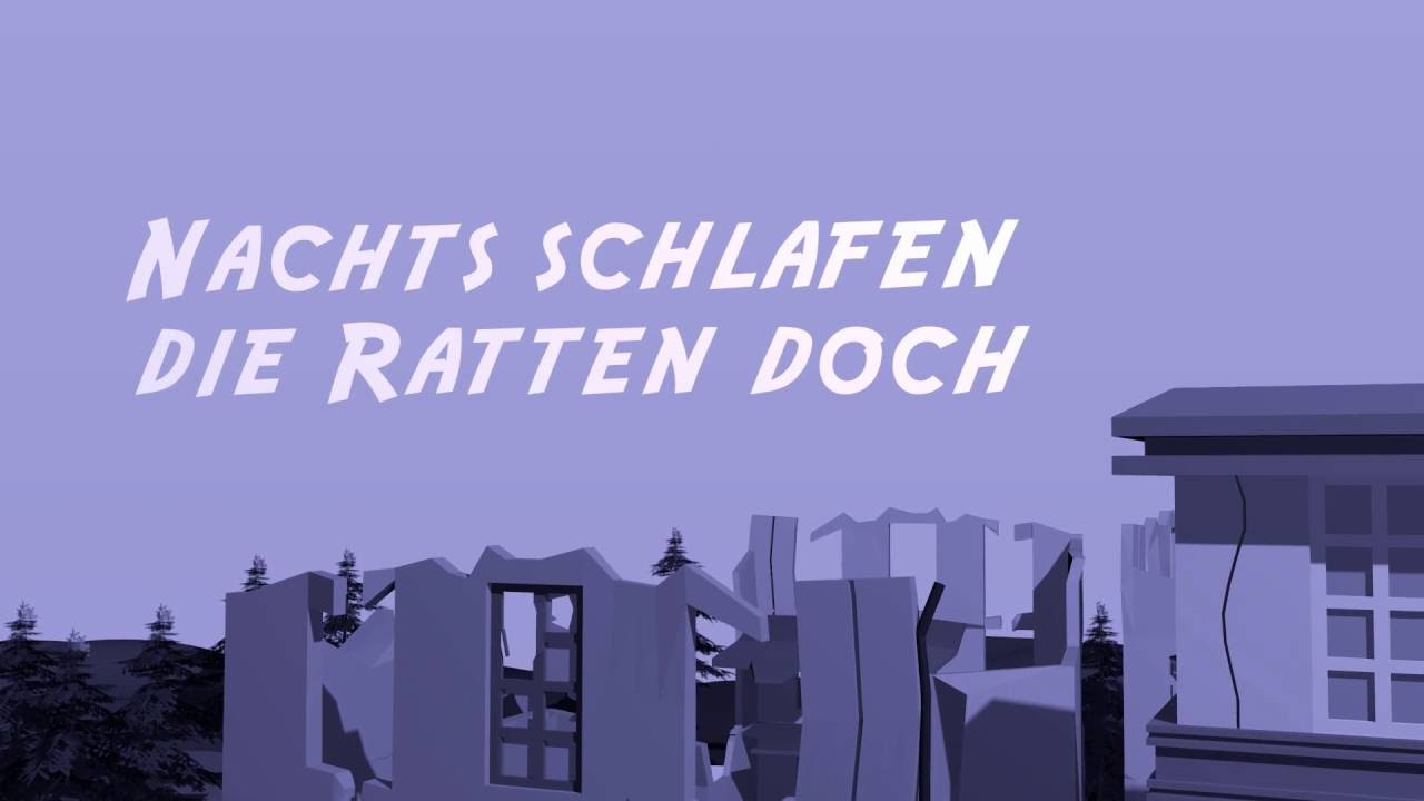 Nachts schlafen die Ratten doch