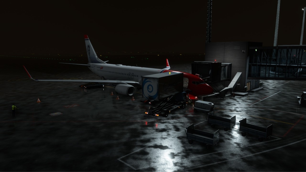LIVE Shorts🔴| Boeing 737-800 Flight to a windy Norwegian City! | Oslo - Bergen | MSFS 2020✈️