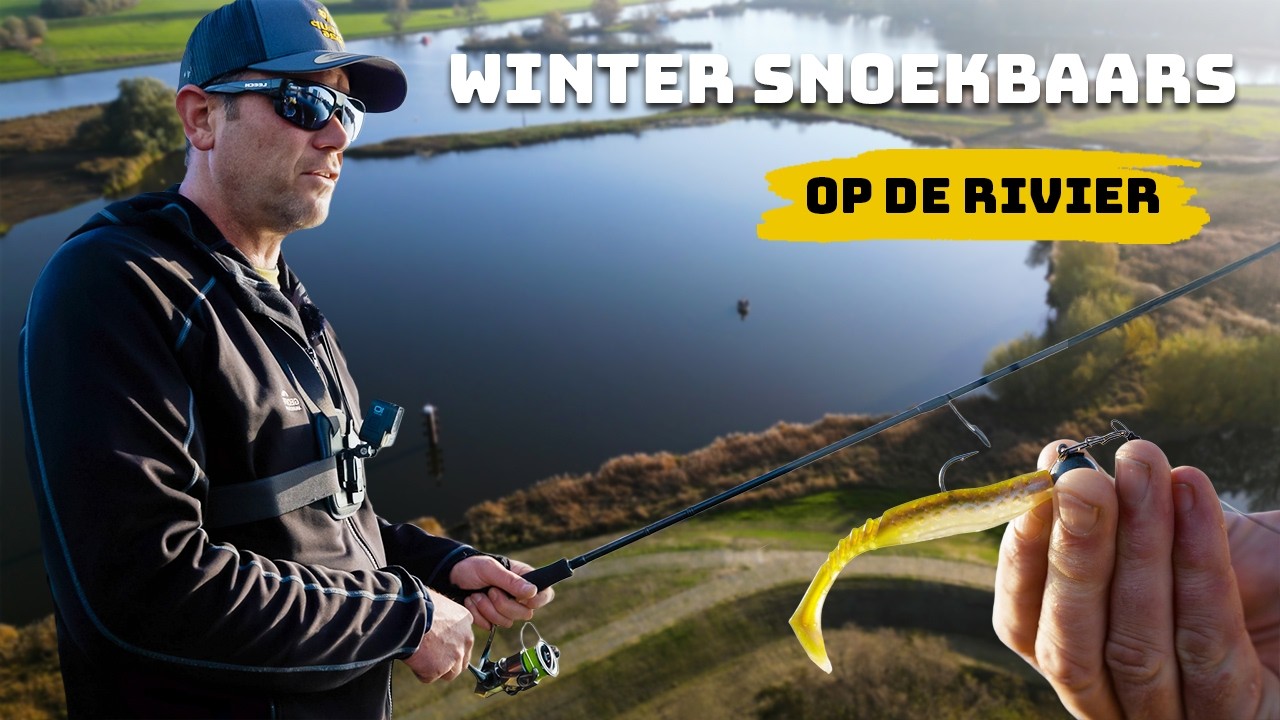 Vissen op de rivier in de winter! - Werpen en fireball op snoekbaars