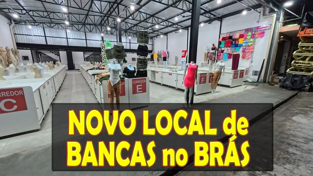 Novo Local para Bancas no BRÁS
