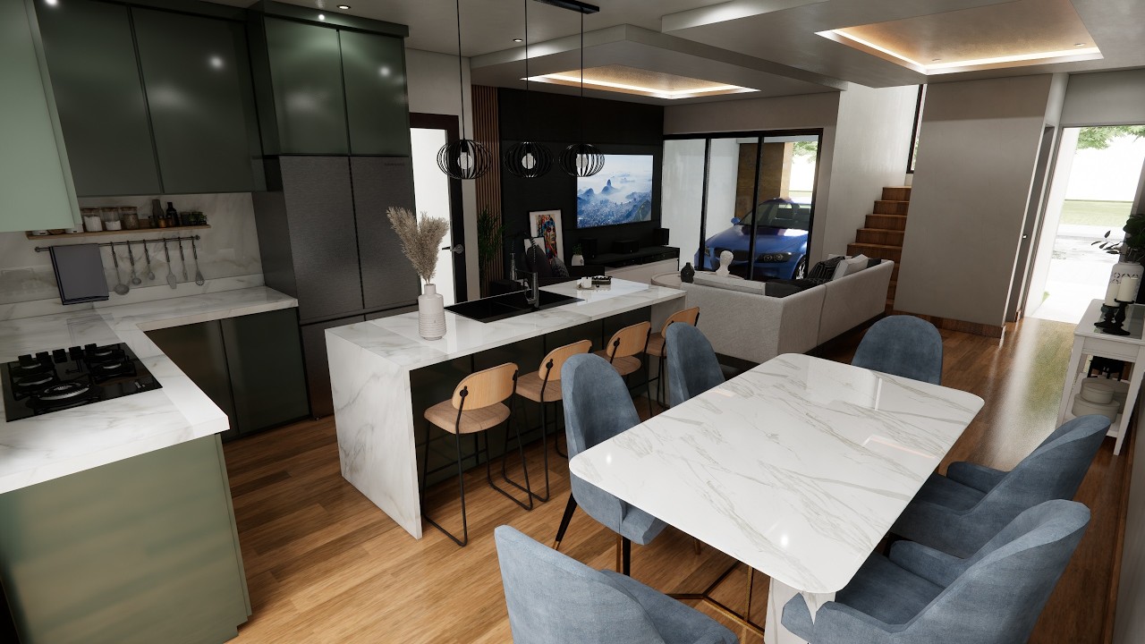 PLANO DE CASA de 7X15 IDEAL