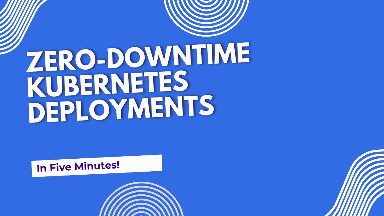 Zero-Downtime Kubernetes Deployments Explained in 5 Minutes | RollingUpdate Strategy Demo
