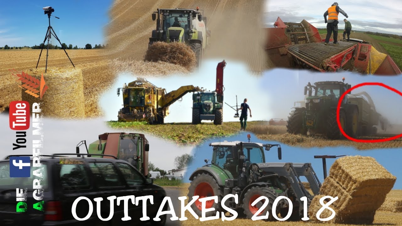 OUTTAKES 2018 / Alles was dieses Jahr schief ging! :) / Die Agrarfilmer [HD]