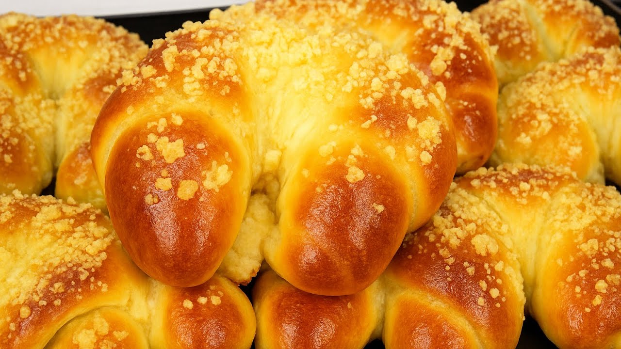 Булочки. Сдобные булочки с начинкой . Тесто как пух . Buns recipe 