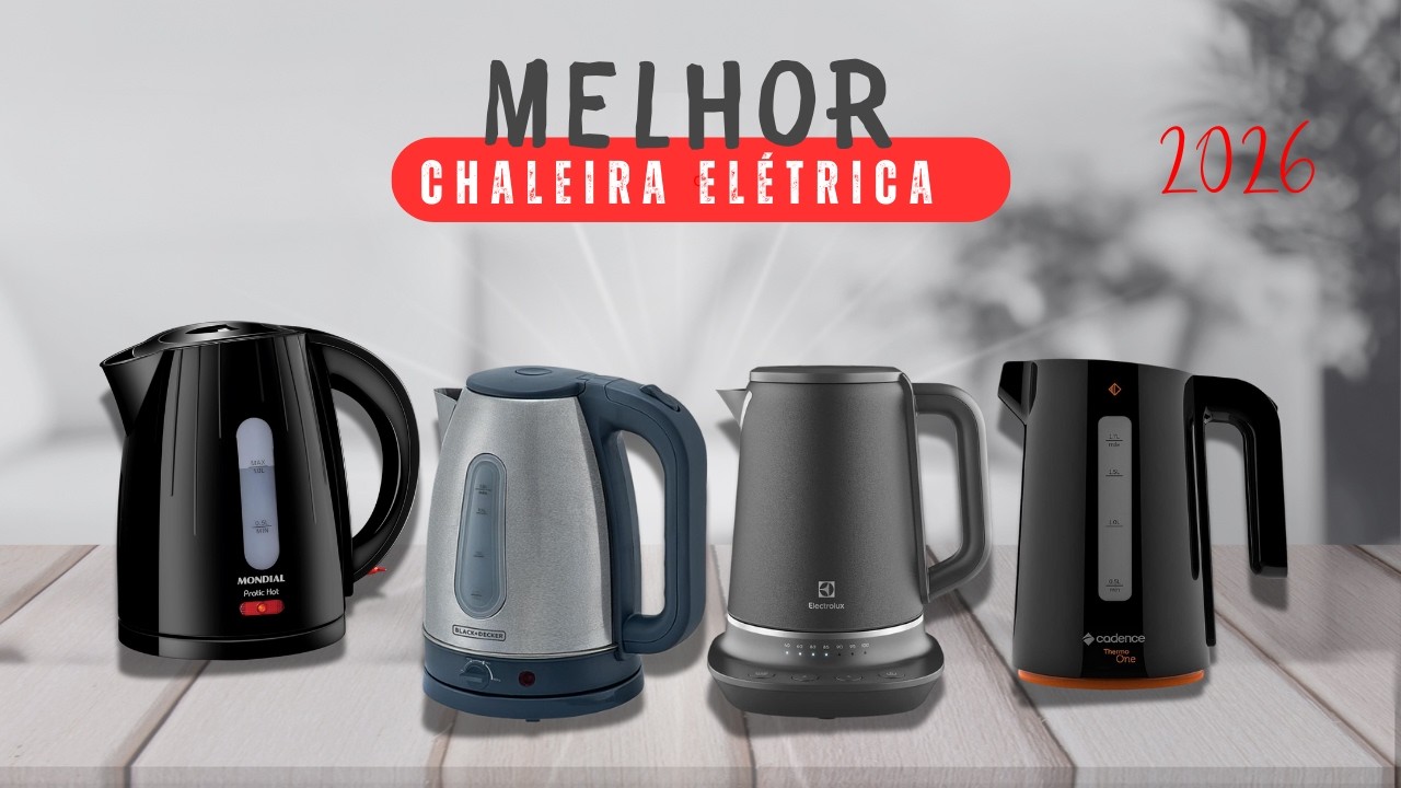 Melhor chaleira eléctrica. 😊