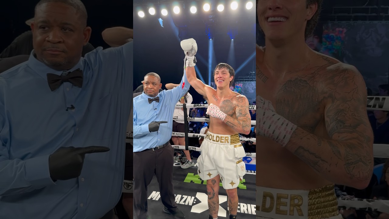 Tayler Holder wins by KNOCKOUT against DWG Earth 👏