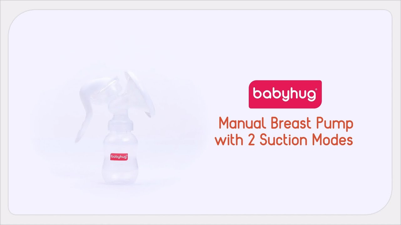Manual Breast Pump With 2 Suction Modes