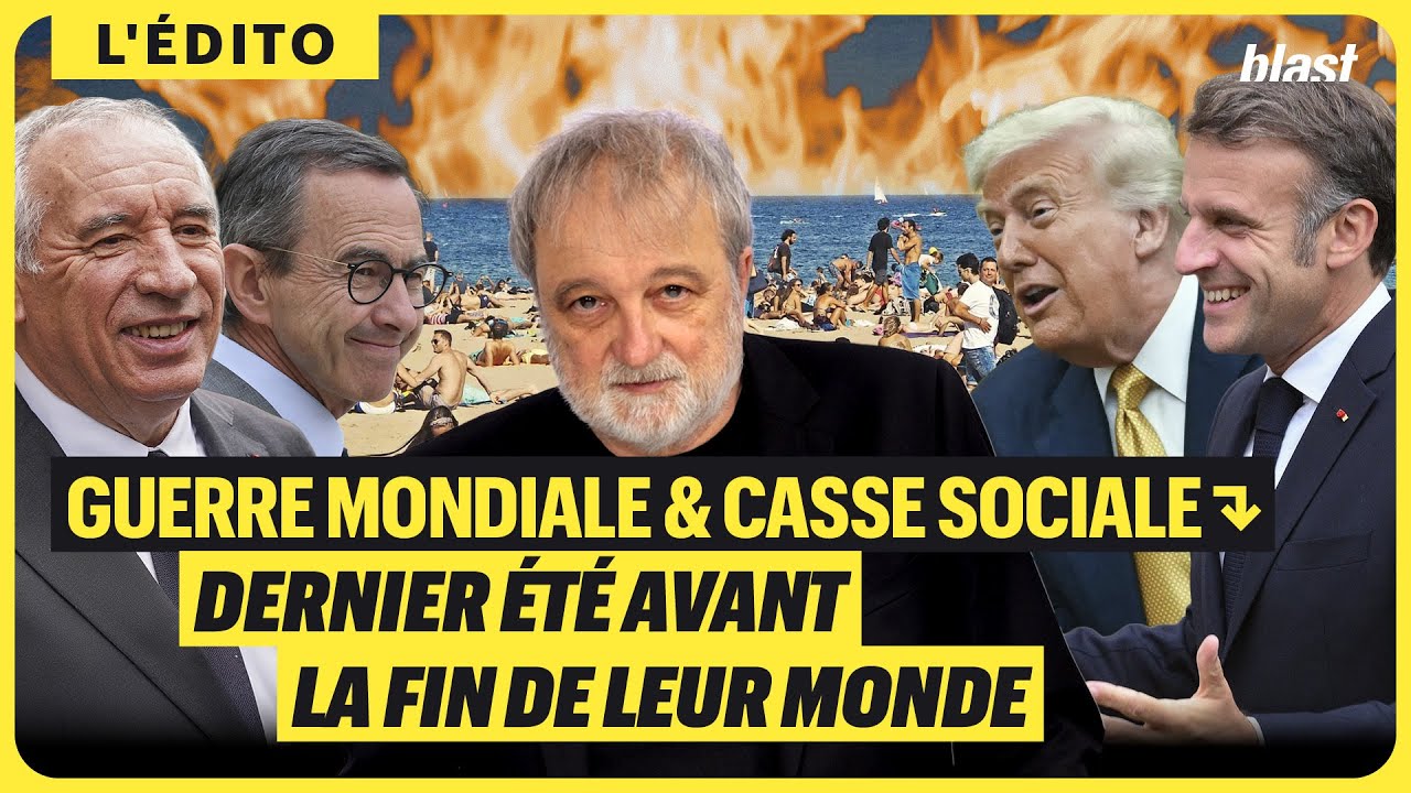GUERRE MONDIALE ET CASSE SOCIALE : DERNIER ÉTÉ AVANT LA FIN DE LEUR MONDE