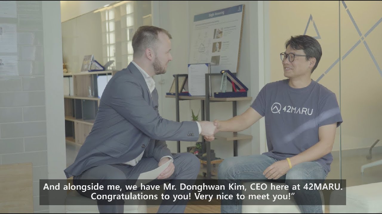 [KGCCI - AHK Korea] Innovation Awards 2019 - Winner of Innovation in Digitalization: 42Maru