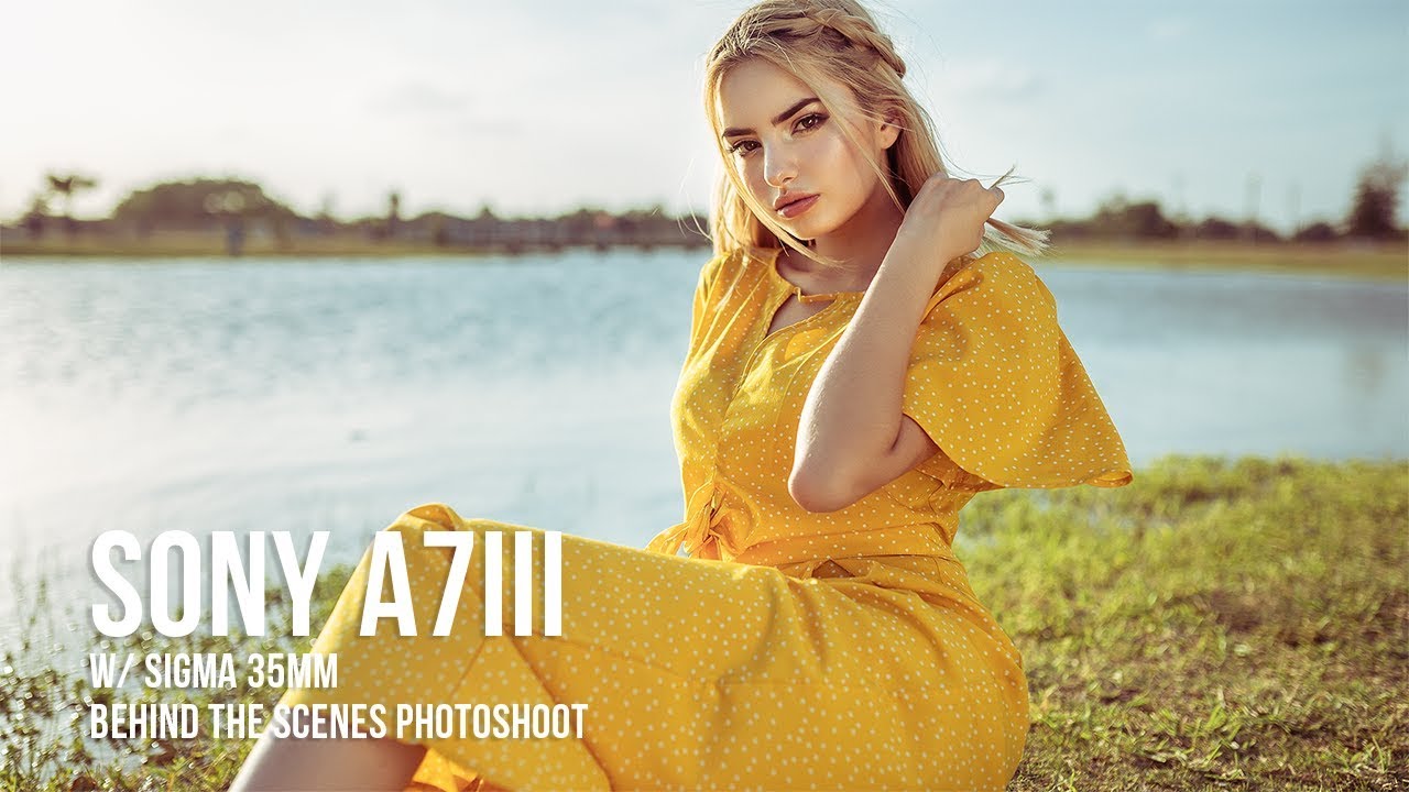 Sony A7iii Behind the Scenes Photoshoot with the Sigma 35mm