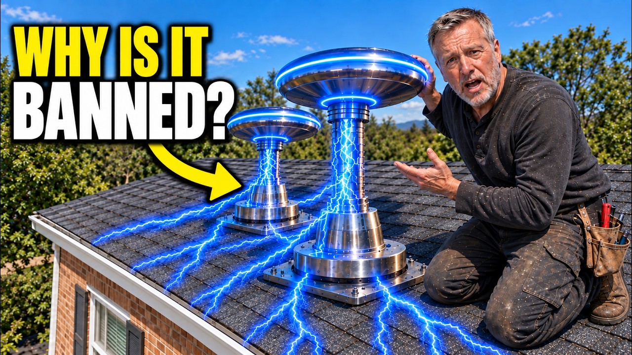 $30 TESLA ROOF ANTENNAS Generate Power From Thin Air?! (No Solar Needed?)