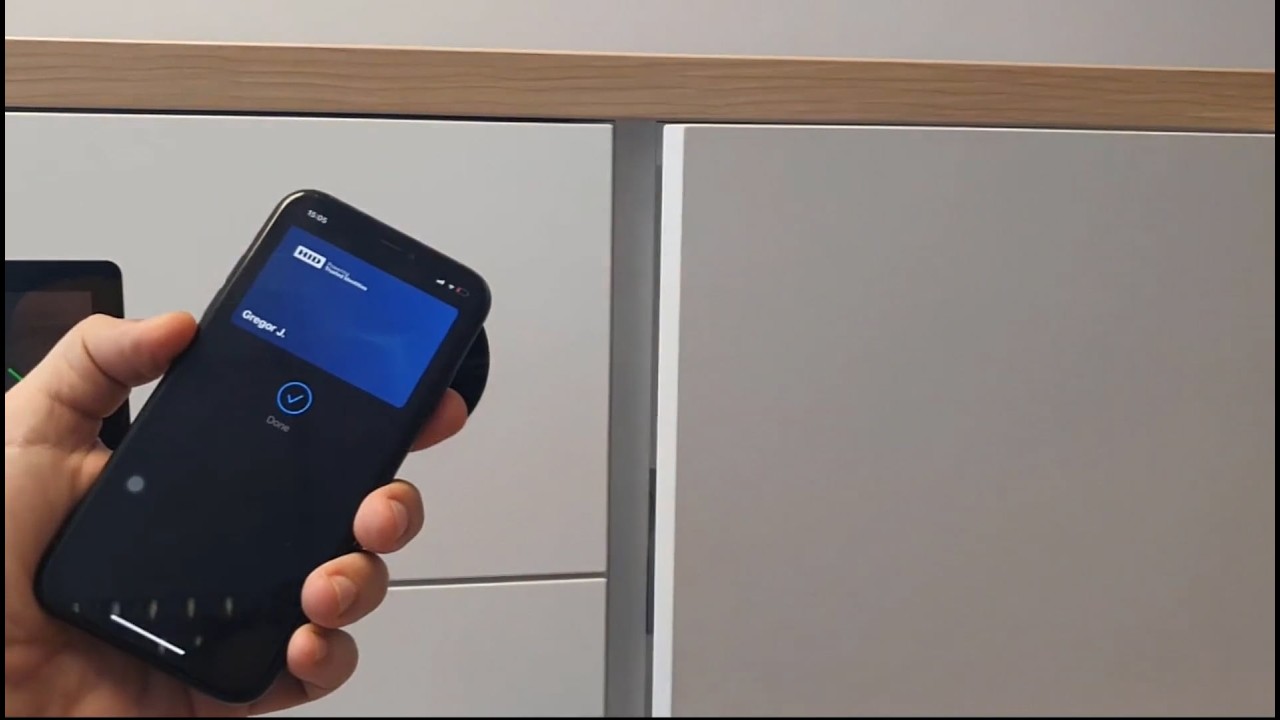 Unlock and access your locker with Apple Wallet
