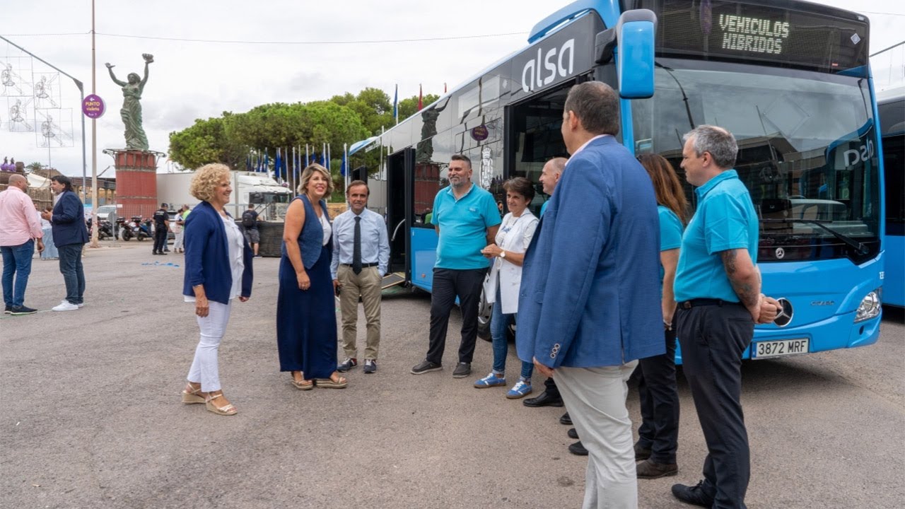 La flota de transporte urbano de Cartagena incorpora cuatro nuevos autobuses híbridos