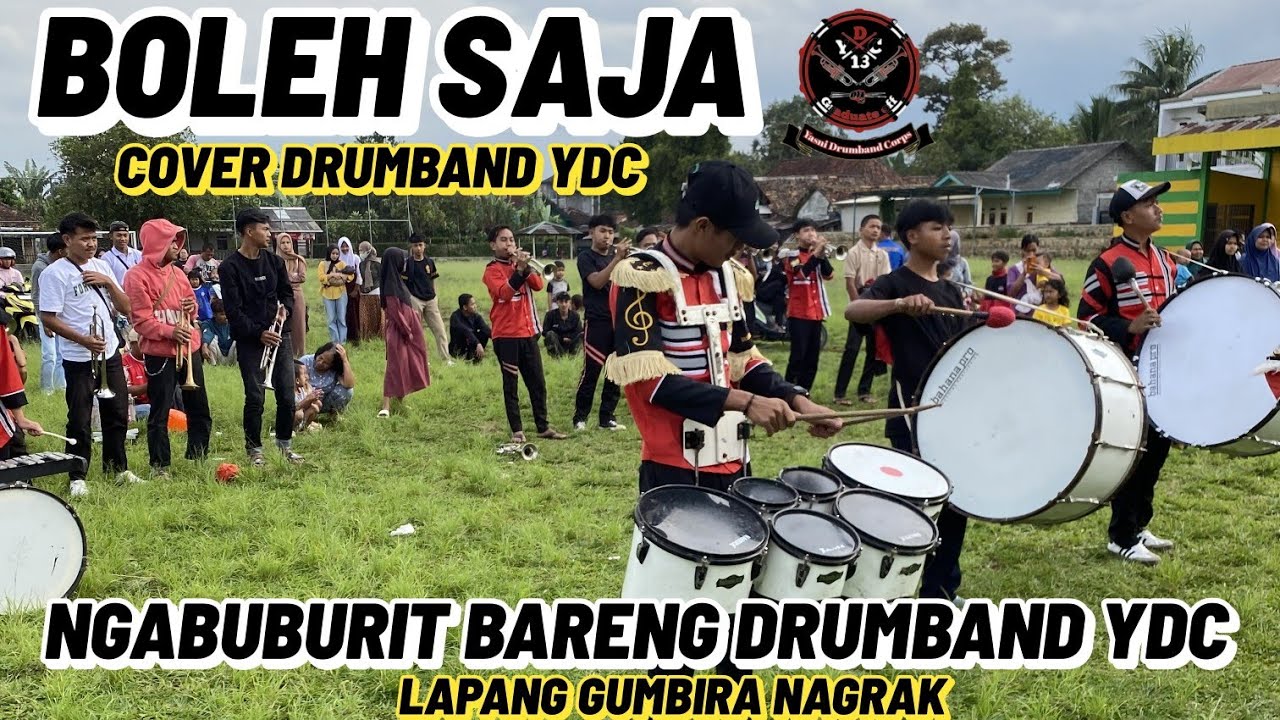 Ngabuburit bareng drumband YDC | lapang GUMBIRA NAGRAK 18 maret 2025