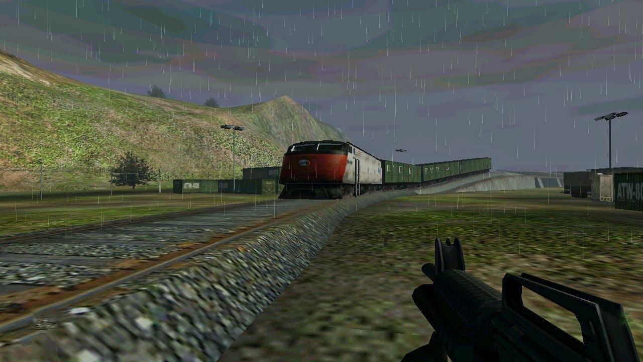 Project IGI 1 Mission 9 - Missile trainyard