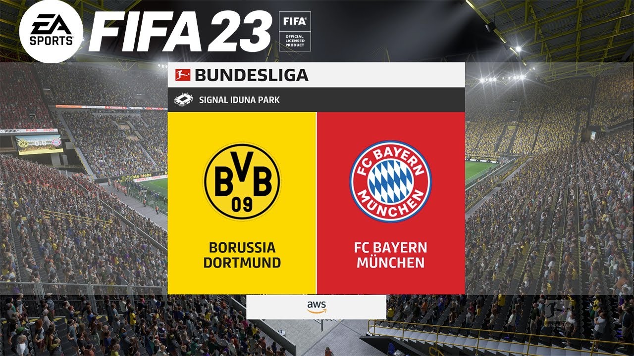 FIFA 23 ᴴᴰ Borussia Dortmund vs FC Bayern München | FIFA 23 Gameplay