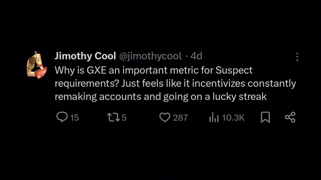 the suspect test that broke jimothy cool
