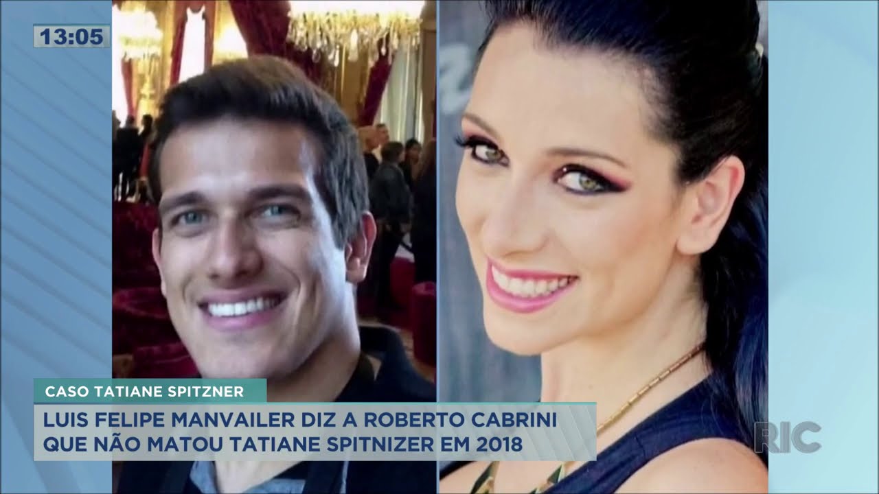 Exclusivo: Luis Felipe Manvailer diz a Roberto Cabrini que não matou Tatiana Spitnizer em 2018