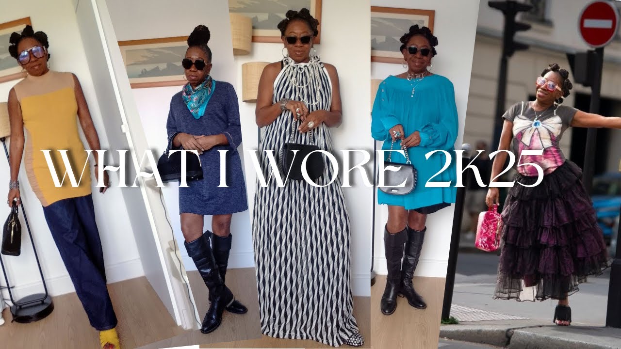 What I Wore in 2K25 | Black Designers Shaping My 2025 Parisian Palette Style