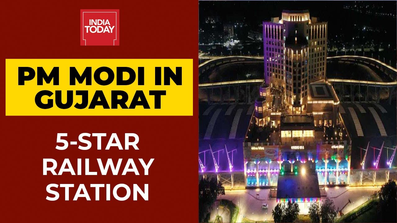PM Narendra Modi To Inaugurate India's First 5-Star Railway Station In Gandhinagar, Gujarat