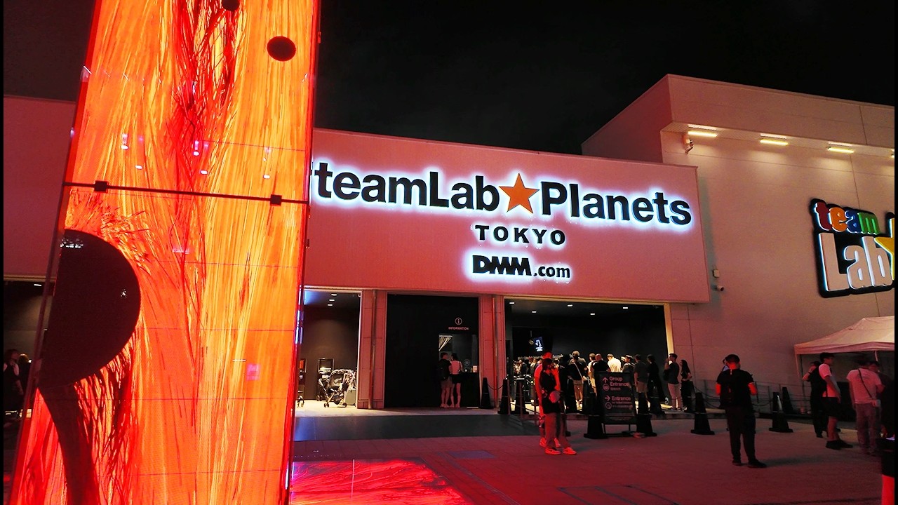 TeamLab Planets Tokyo & Лучшее Проживание в Отеле🚶‍♂️Легкое Путешествие по Токио!🌟Полный Обзор
