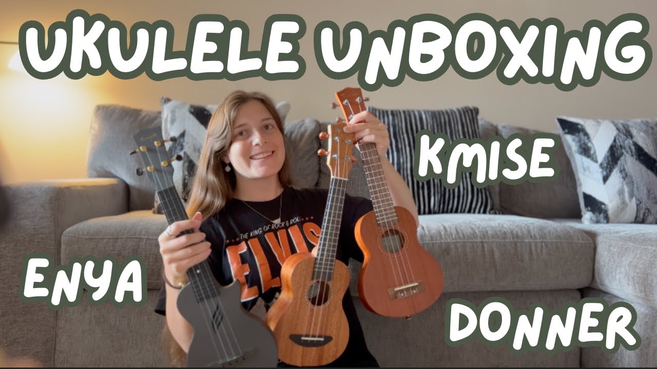 Soprano Ukulele Unboxing & Review | Kmise, Donner, Enya Music | 2024 Amazon Ukuleles