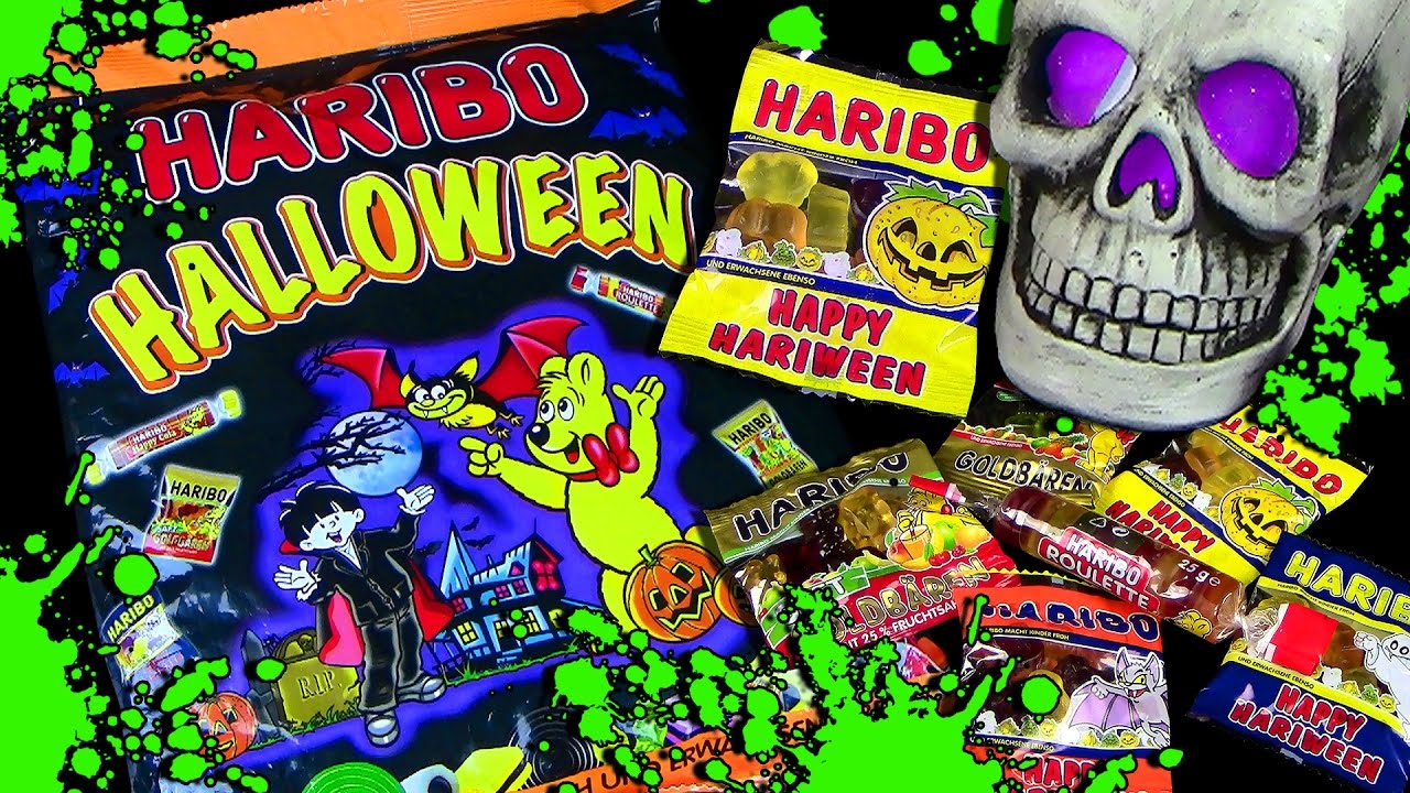 Haribo ® Halloween - Giveaway Geschmackstest / German Candy Taste