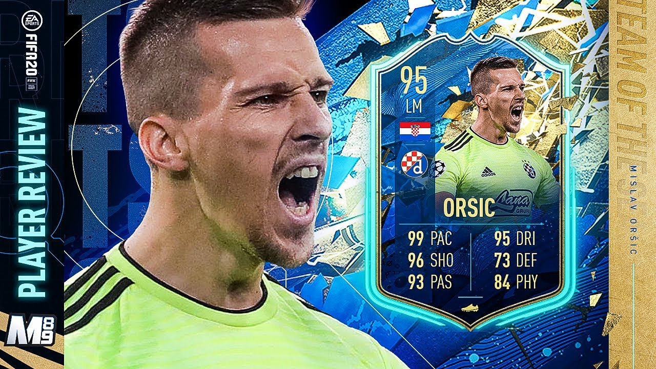 TOTS ORSIC PLAYER REVIEW | 95 TOTS ORSIC REVIEW | FIFA 20 Ultimate Team