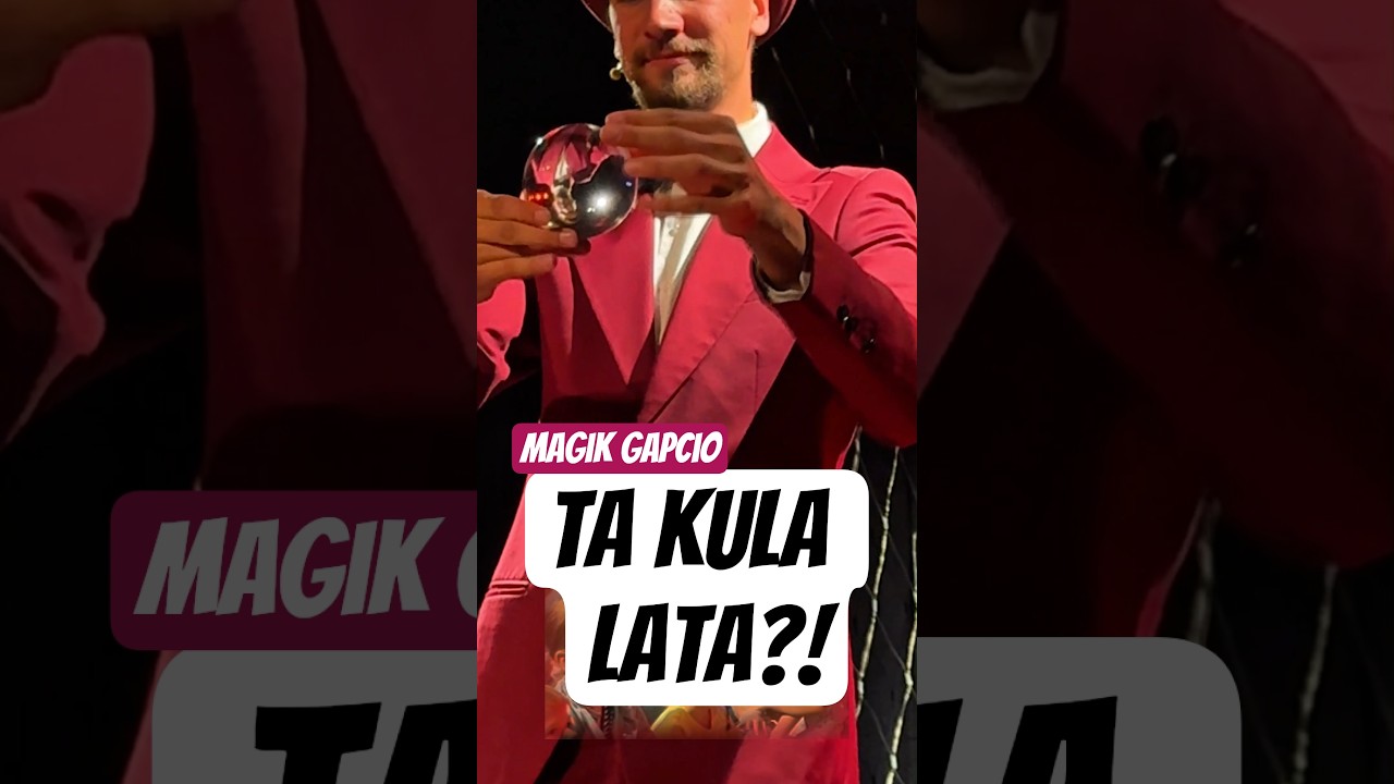 Jak Pan to robi?! 🤩🫠 Zostaw ❤️ jeśli też lubisz magię. 😊 