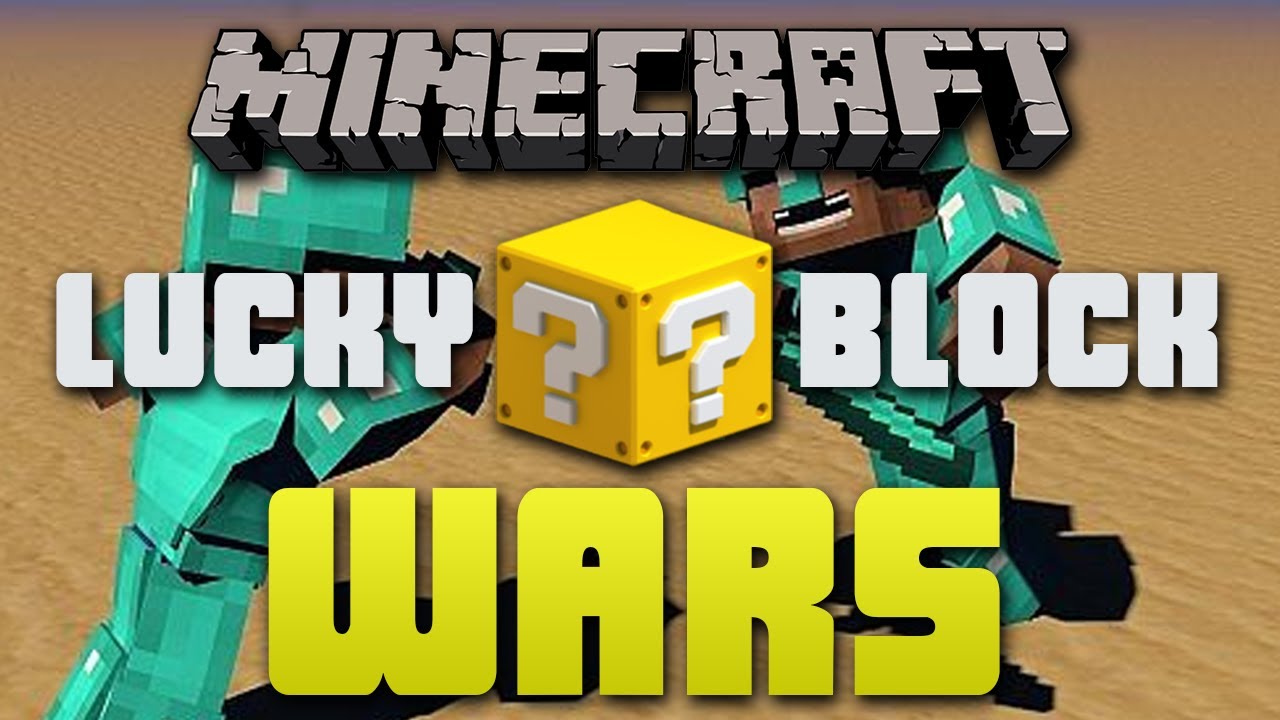 Minecraft LUCKY BLOCK WARS #1 with BajanCanadian, CraftBattleDuty & More!