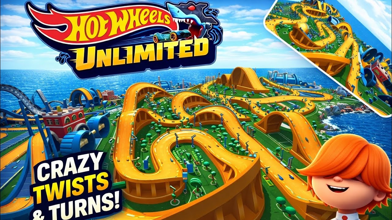 Hot Wheels Unlimited ready set build up new tracks 