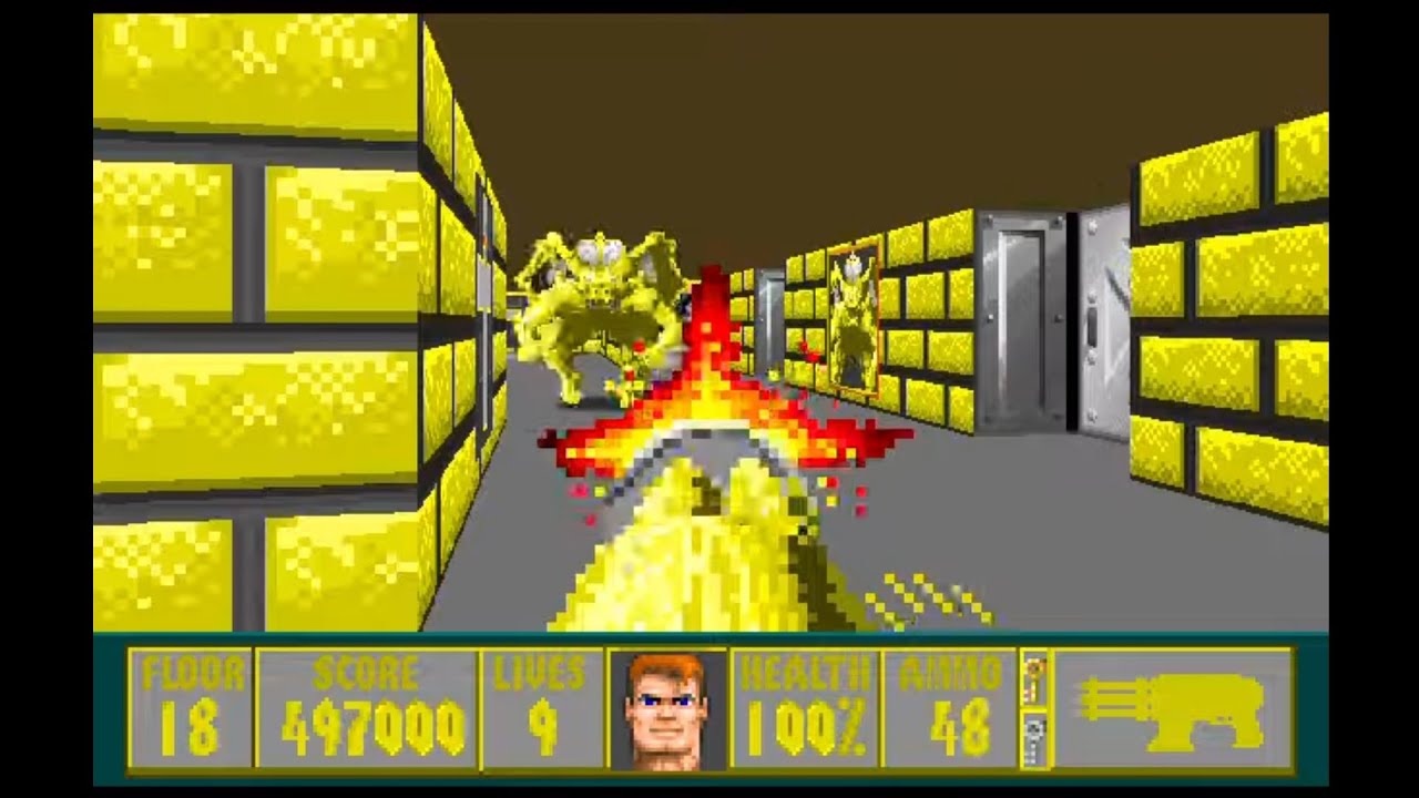 Wolfenstein 3D: Spear of Infinity [SDL] - Floor 21: Infinity Underworld.