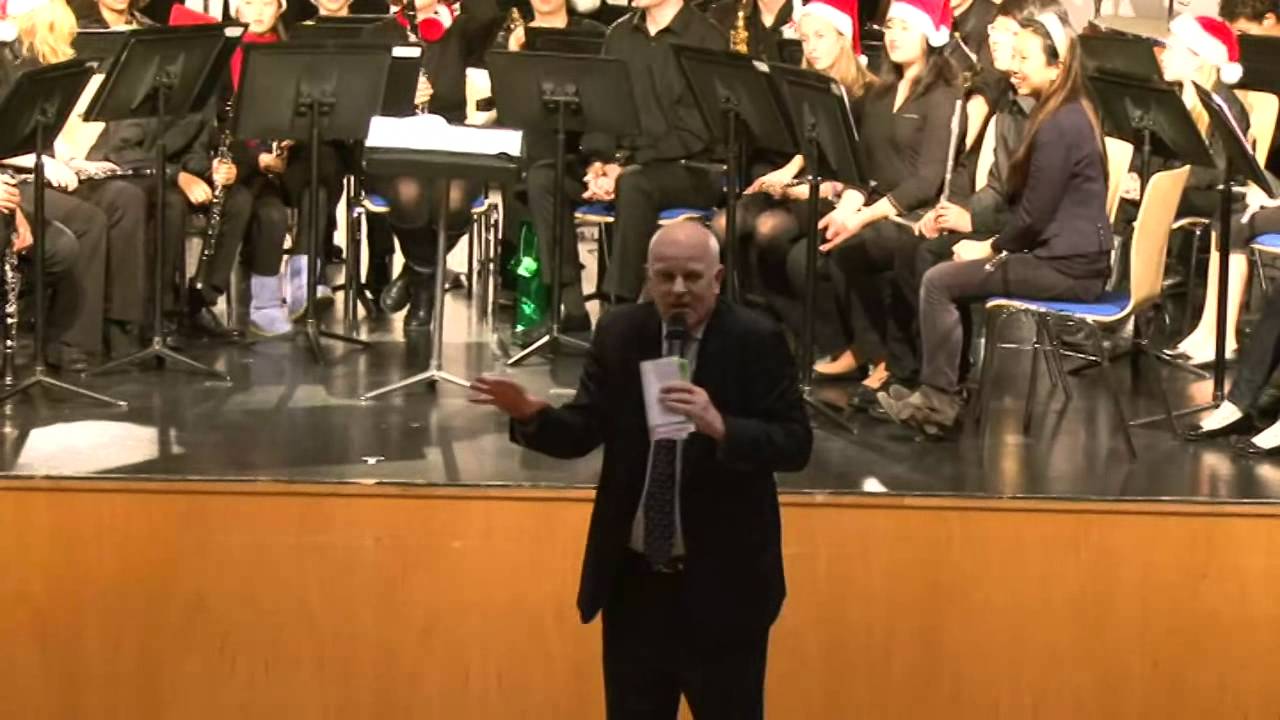 Mr McWilliam Speech - ISD Winter Concert 2011