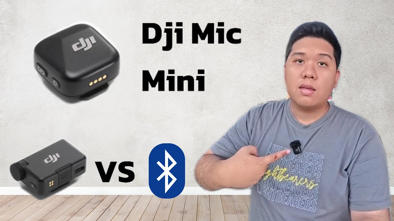 DJI Mic Mini Bluetooth Connection vs Receiver Connection (TAGALOG)