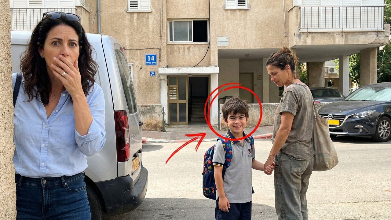 מצאתי מפתח בז'קט של בעלי עם מדבקה 'רמת גן' – עקבתי אחריו וראיתי ילד שנראה בדיוק כמוהו