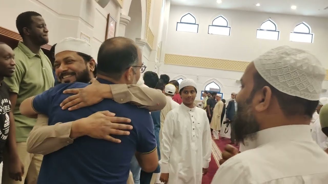 part 3 (42) people converted to the religion of Islam at Al-Fanar Mosque in Qatar Anjum Vlogs AWS